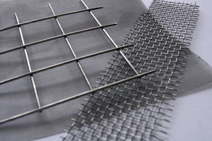 Woven metal, full colour image image of Woven / Welded Mesh products